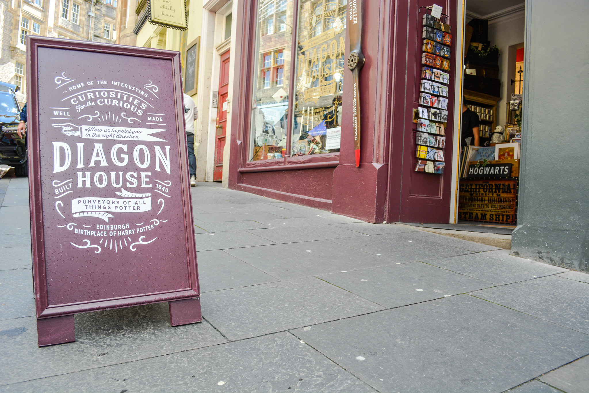 Diagon House in Edinburgh is great for Harry Potter fans