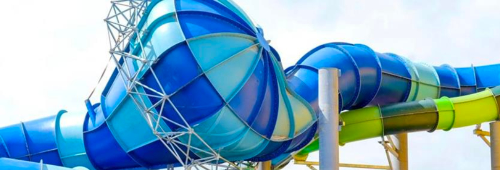 Snow Storm at Alpamere Water Park