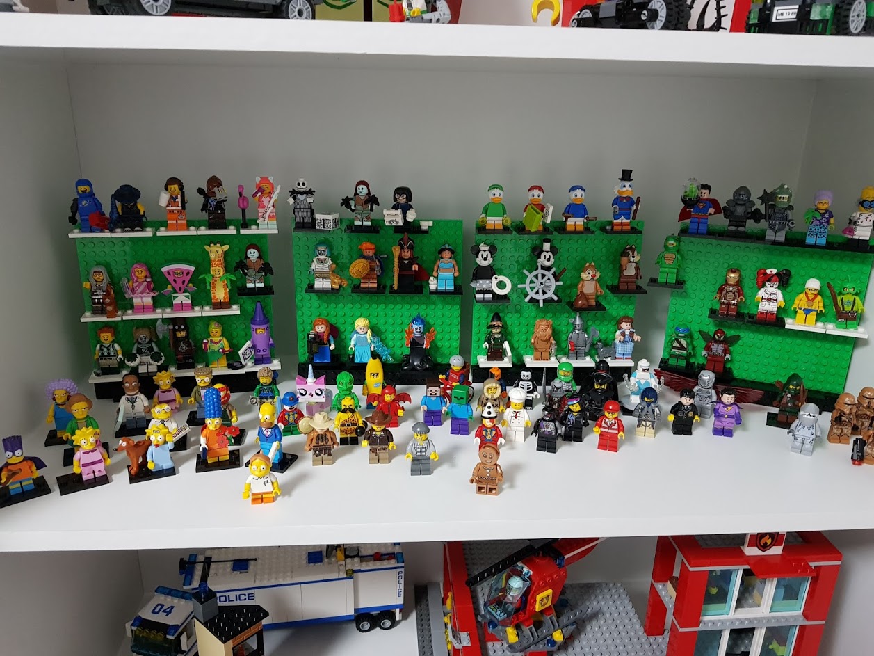 A collection of LEGO figures from Adam Hood from Bromsgrove