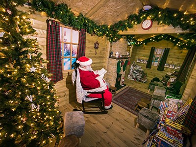 Santa's Grotto at Chill Factore