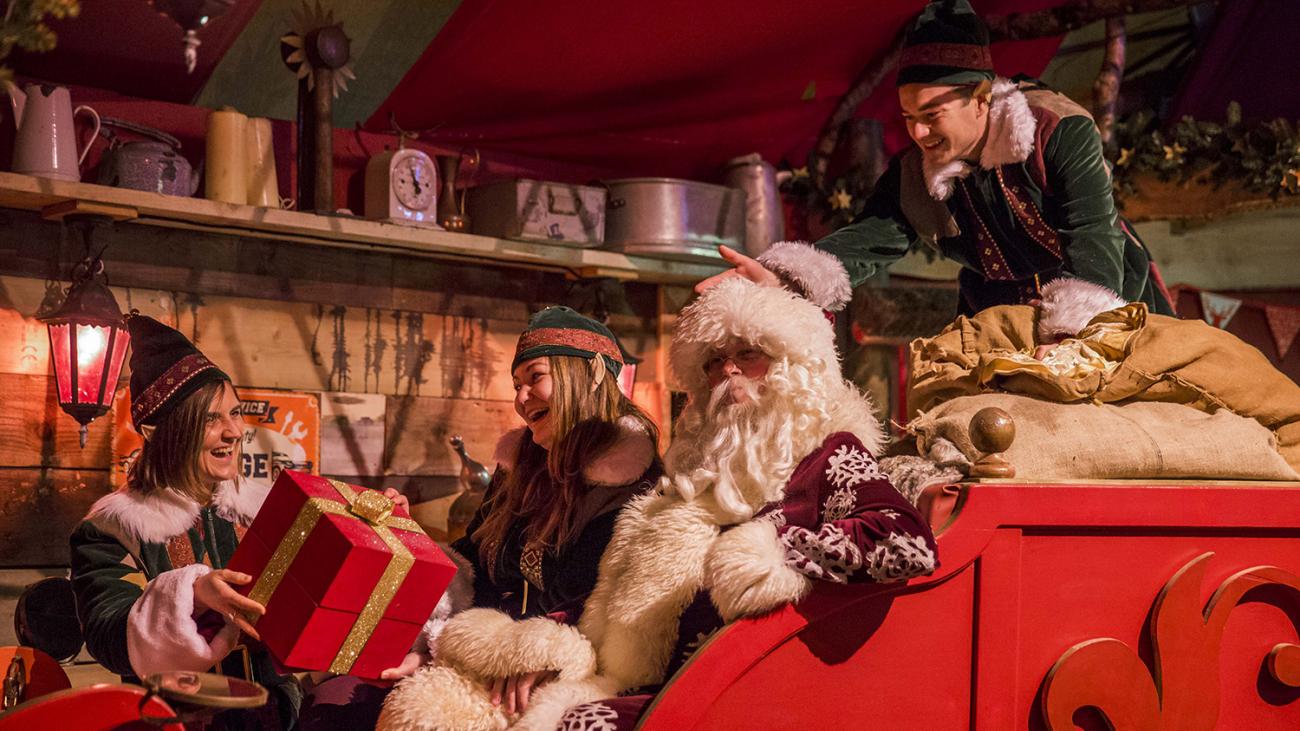 Santa's Grotto at the Eden Project