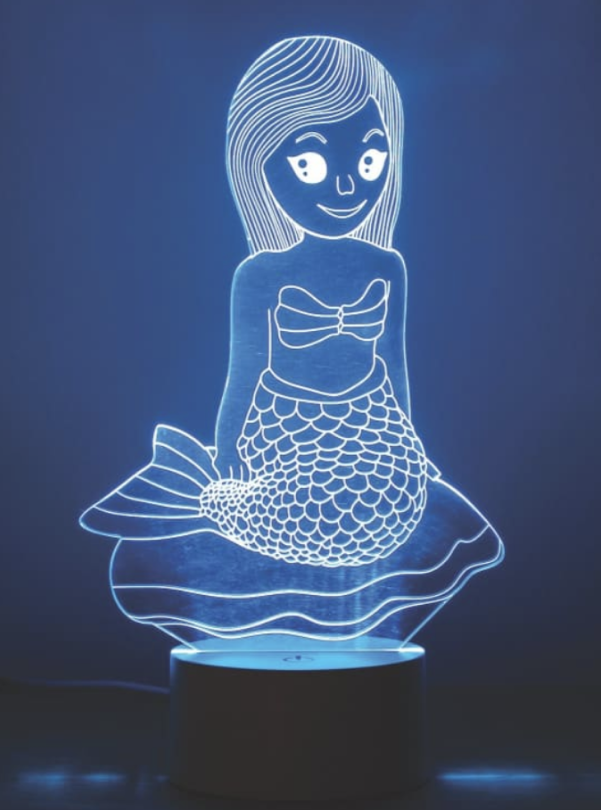 Mermaid Lamp