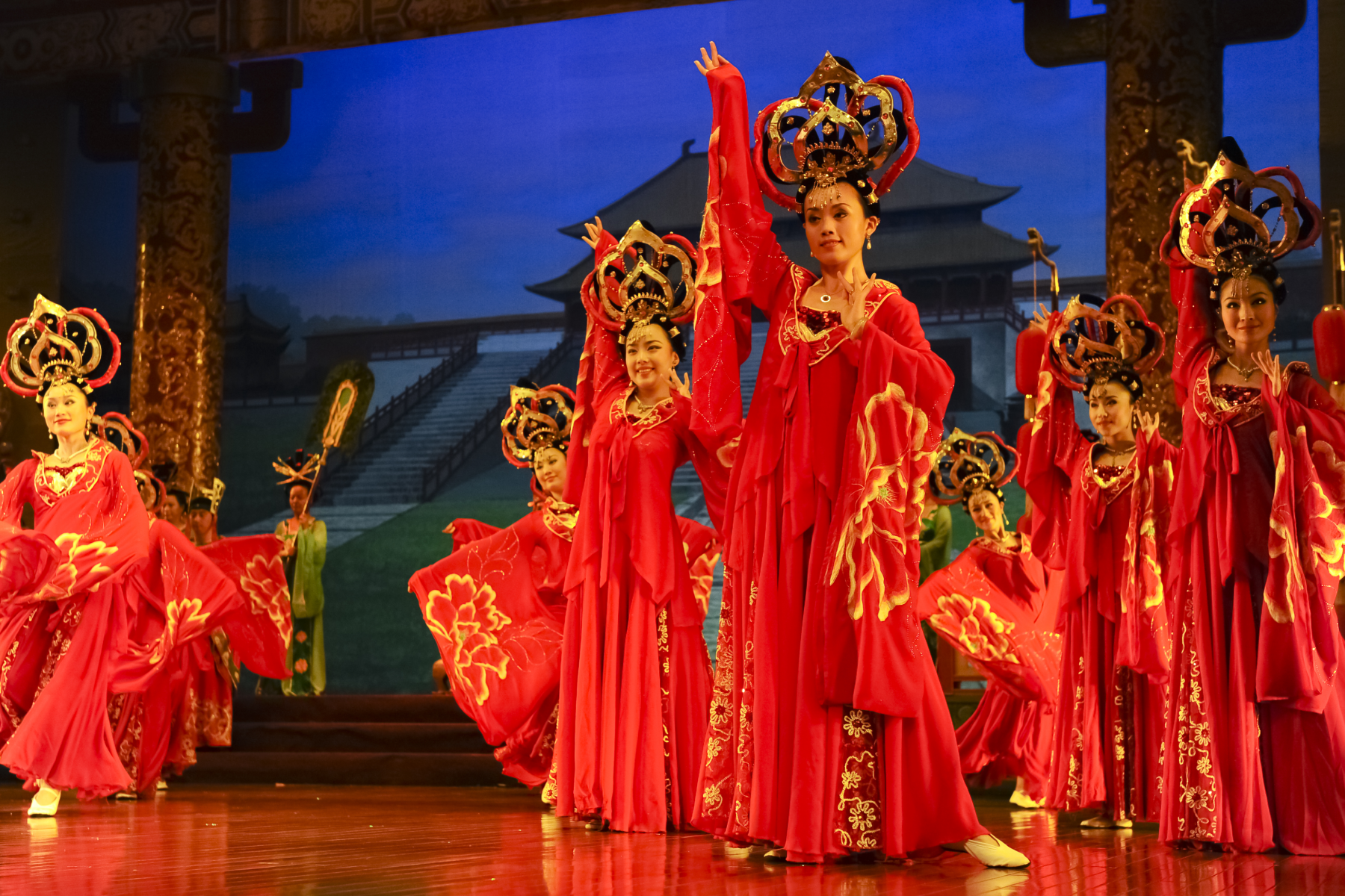 Traditional Chinese dancing